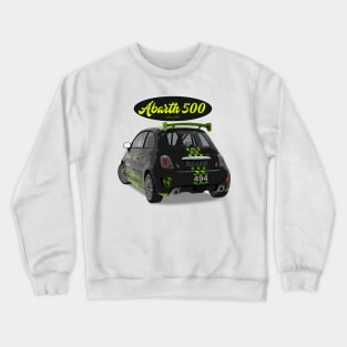 ABARTH 500 494 Back Crewneck Sweatshirt